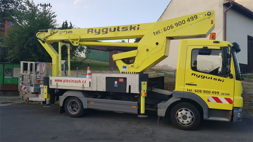 Plošina Ruthmann Steiger T270 Složená
